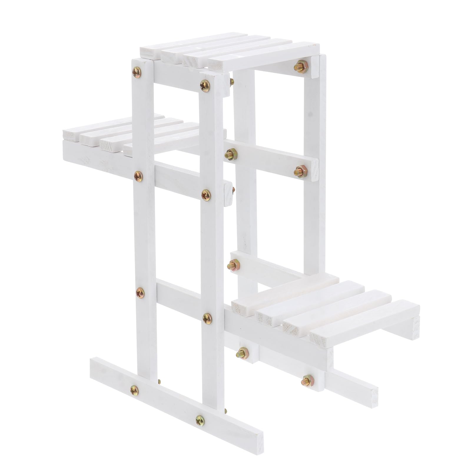 Kx9Lb8d Flower Display Stand Wood Stand 3 Tier Flower Holder Shelf Corner Potted Plant Multiple Shelving Rack Organizer Shelves For for Planters