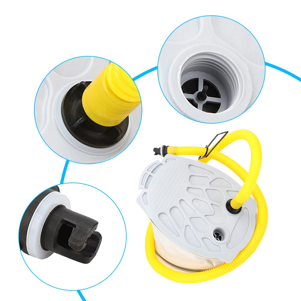 UNE pompe de gonflage Pompe à air électrique portable bleu gonfleur