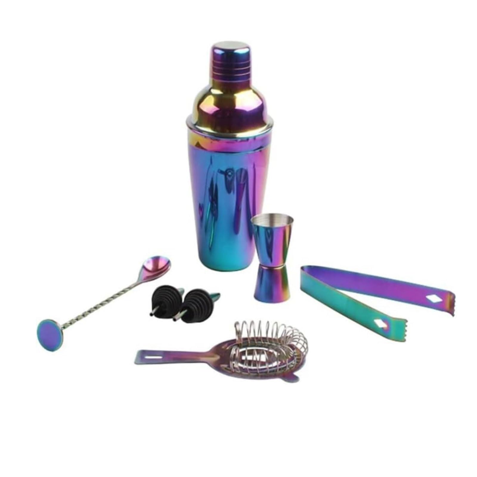 Kit de barman pour le mélange de boissons ensemble shaker 8 pièces soirées