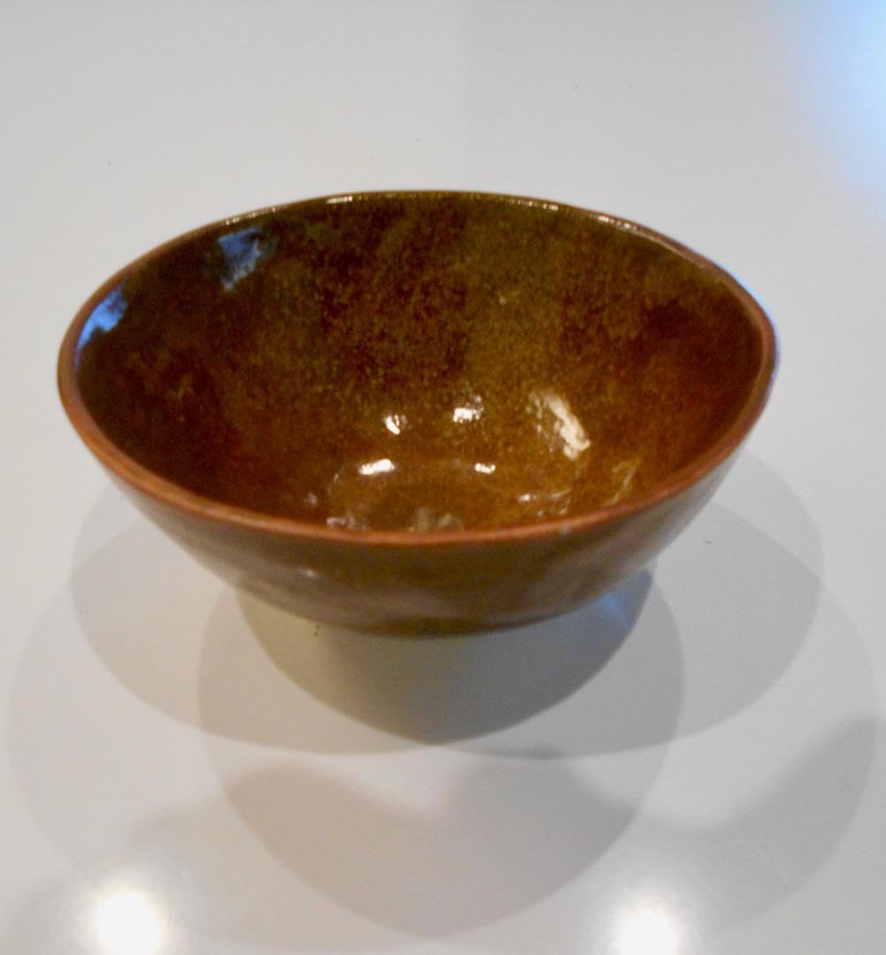 Oribe Color Scenery Ohonote Rice Bowl Candy Color Matcha Bowl Oribe Hanging Scenery Tea Utensils