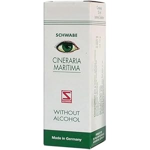 Dr Willmar Schwabe Germany Cineraria Maritima Without Alcohol Drop (Single Homeopathic Remedies) -10 ml (Pack of 1), White