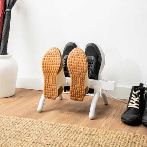 Innovagoods® Portascarpe Elettrico 40 W, Asciugascarpe 2 Paia, Impermeabile IPX2, Adatto A Tutti I Tipi Di Scarpe, Scarpe Da Ginnastica, Scarpe, Ecc. Capacità 4 Scarpe. - 6