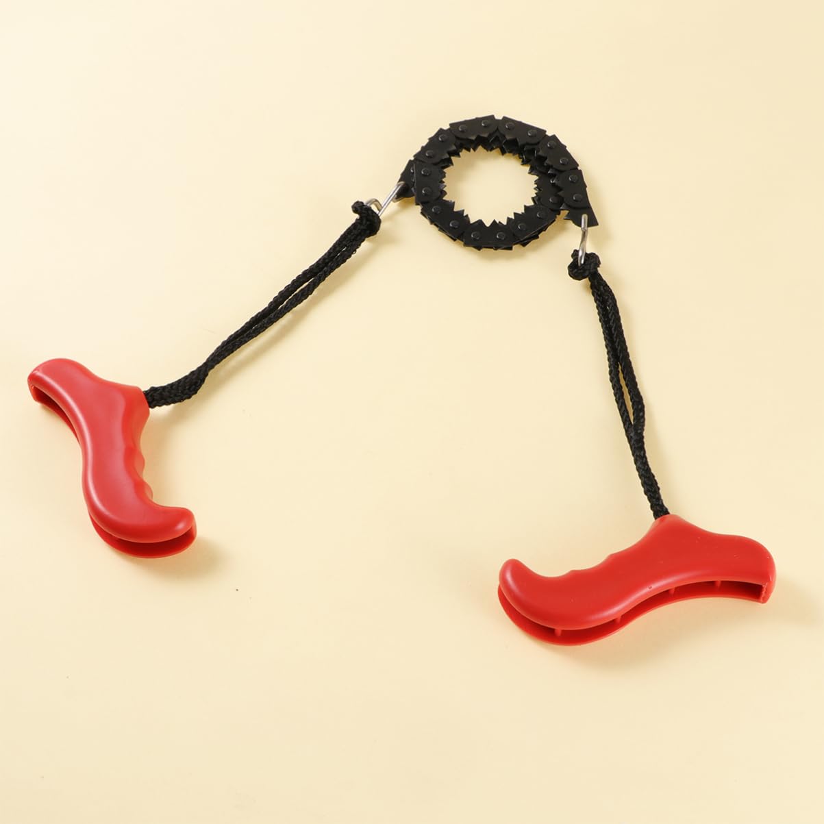 BESPORTBLE Manganese Iron Wire Saw Outdoor Hand-drawn Chain Saws Portable Garden Logging Tool for Survival