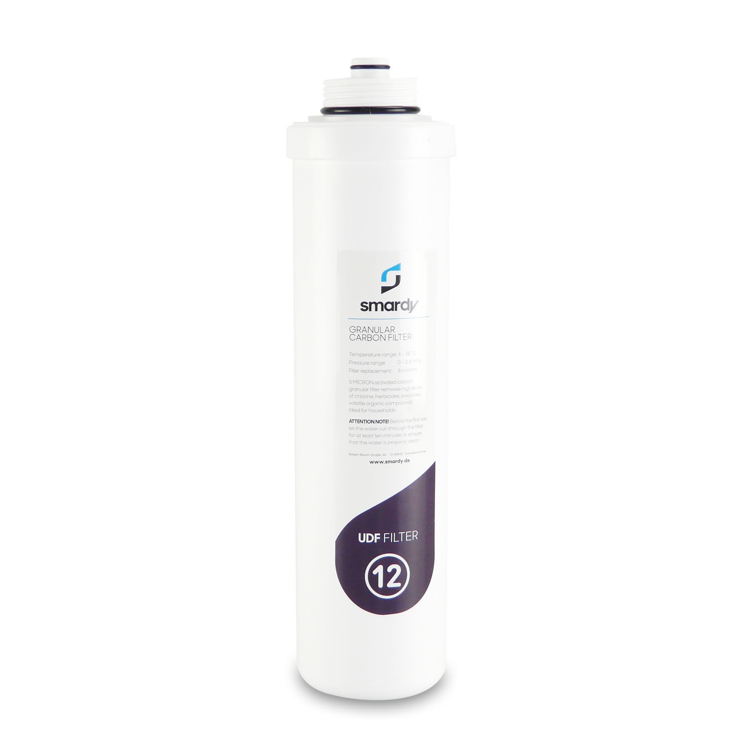 smardy 5x Ersatzfilter-Set Nr. 8–13 für Wasserfilteranlage smardy PRO 190 – Sediment- & Aktivkohlefilter gegen Chlor, Rost, Pestizide & Schwermetalle – Wechsel alle 6–12 Monate für sauberes Wasser