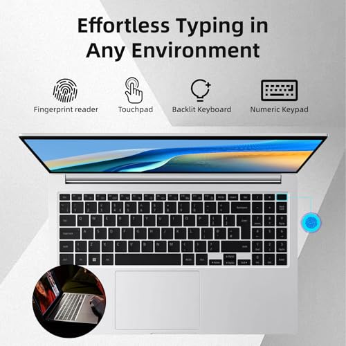Image of Samsung Galaxy Book4 Business Laptop - 15.6 inch FHD Display, Intel 10-Core 7-150U(Beats i7 1355U), 16GB RAM, 1TB SSD, Win 11 Pro + Free Office 365 for The Web, Backlit Keyboard, Fingerprint