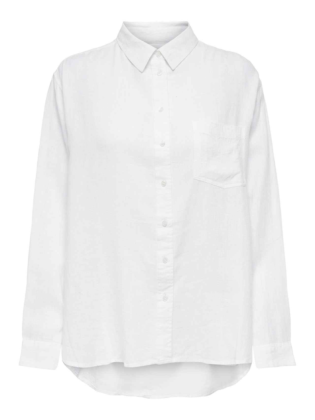 ONLY Longbluse ONLTOKYO L/S LINEN BLEND SHIRT