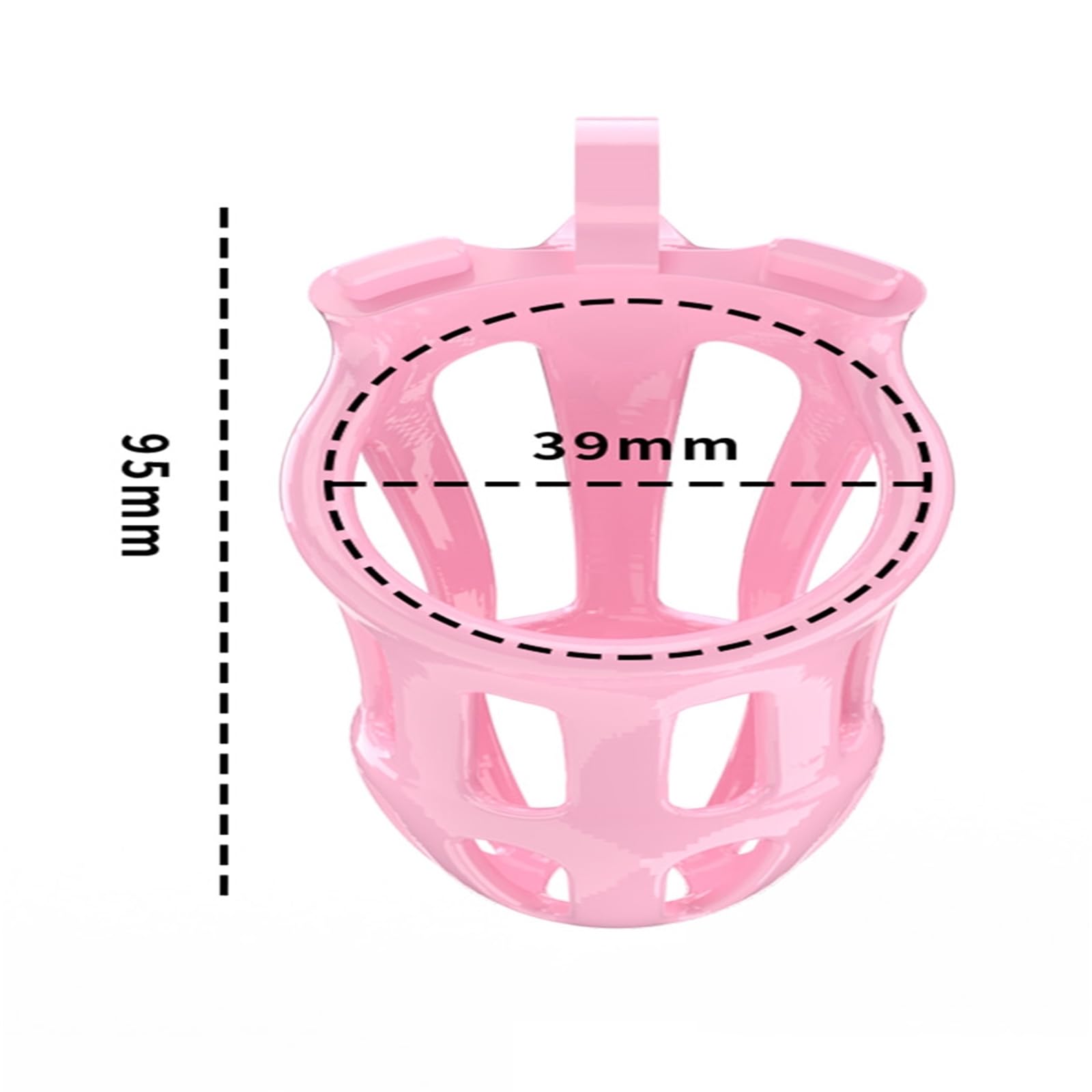 Gabbia Di Protezione Fitness Uomo - Blocco Di Sicurezza Con Chiavi, Per Esercizi Intimi - Foto 2