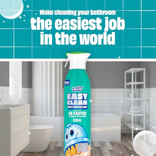 Image of Scrubbing Bubbles Easy Clean Foam Bathroom Cleaner, 13.58oz, (2-Pack)