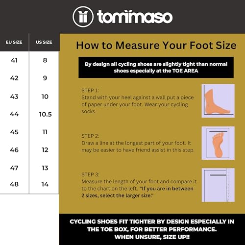 Image of Tommaso Strada Mens SPD Shoes-Ready-to-Ride Mens Cycling Shoes with Pre-Installed SPD Cleats-Explore Vareity Cycling Shoes & Bike Accessories.