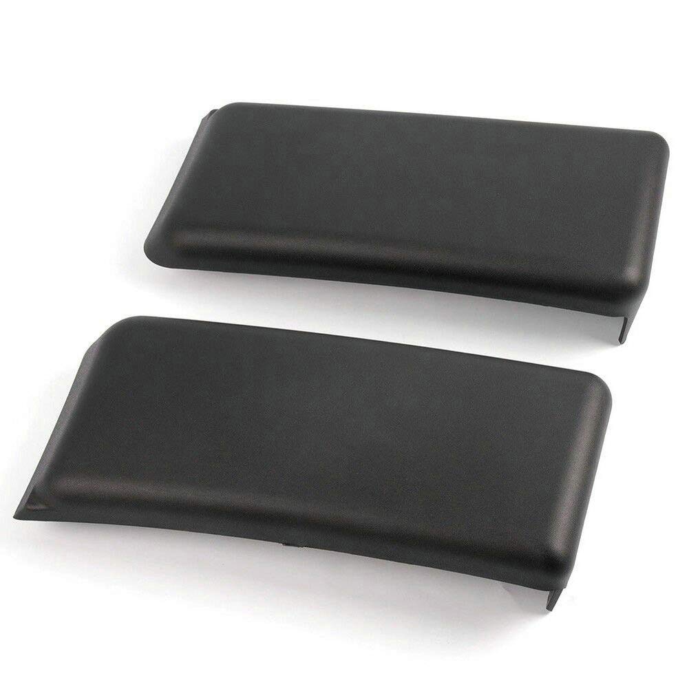 Bayyee 1 Pair Front Bumper Guards Pads Inserts Cover Pads Caps Replacement For FORD F150 2009 2010 2011 2012 2013 2014((NOT Compatible with Harley Davidson, SVT and Ecoboost Models)
