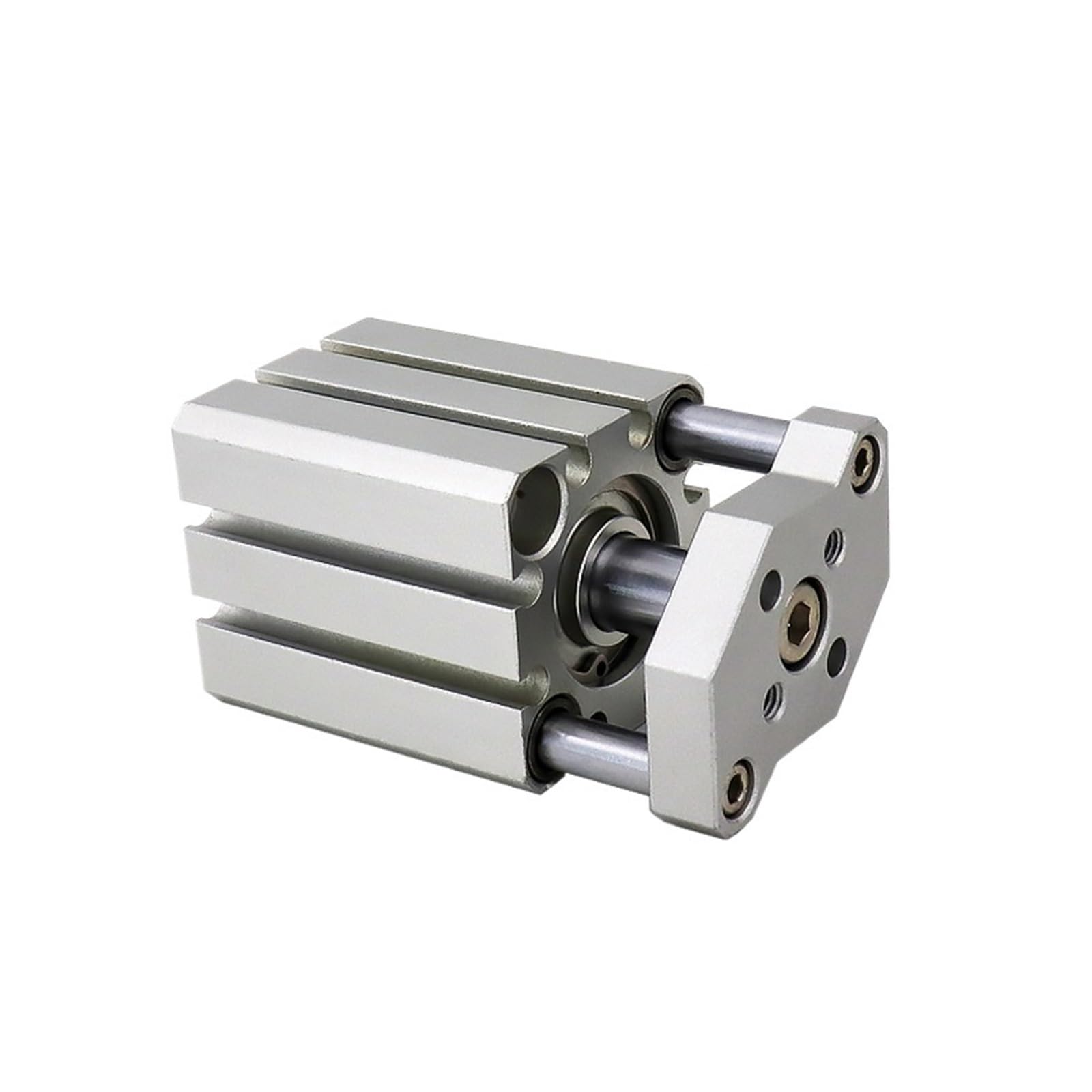 Cylindre fin TACQ63 rigidité triple axe sans alésage magnétique course 50mm