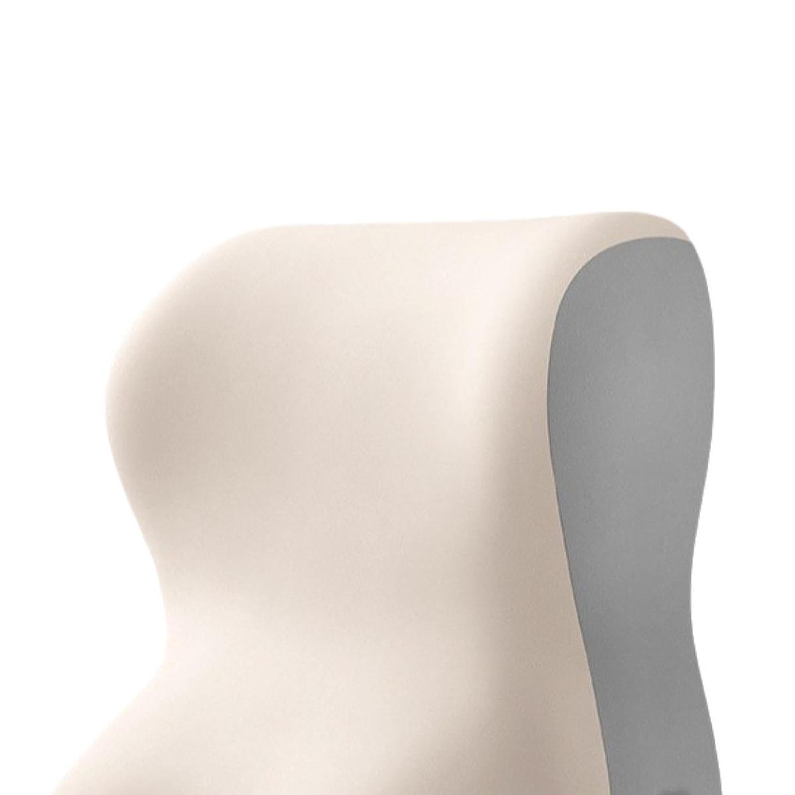 Cuscino In Memory Foam Con Copertura In Seta Al Latte Per,Beige