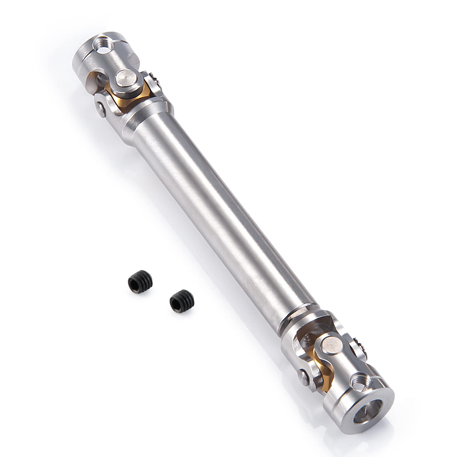AXspeed 1Pcs Metal Drive Shaft for 1/14 RC Tamiya Tractor Climbing Trailer Upgrade Accessories (100mm-130mm) โ image 1