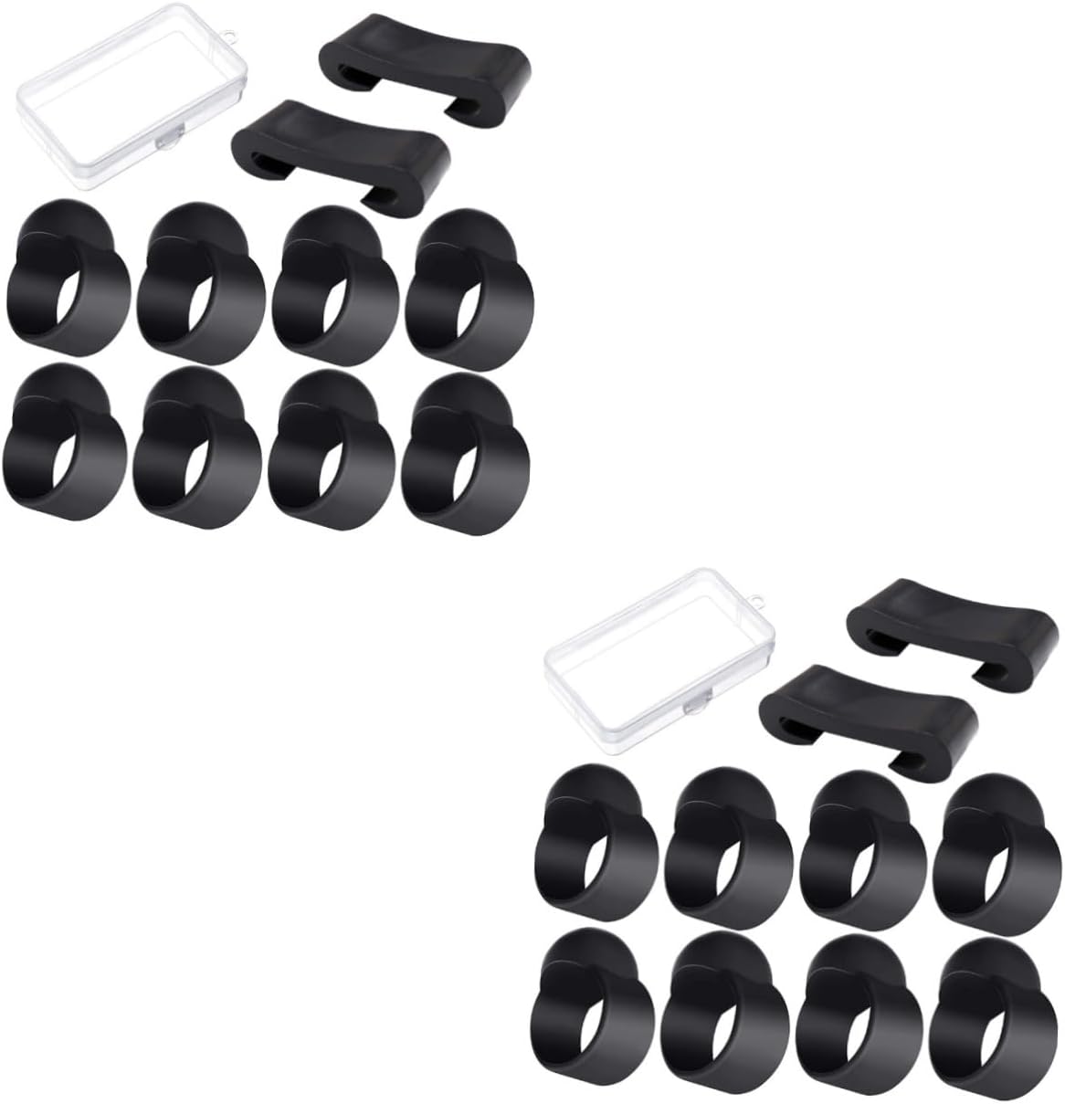 20pcs Steel Tongue Drum Accessory Kit Mallets Finger Picks and Storage Box for Percussion Instruments and Scratch-resistant Essentials for Beginners and Professionals