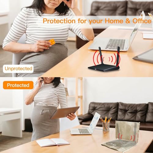 Couvercle EMF pour routeur WiFi et blocage des rayonnements RF 5G - 3