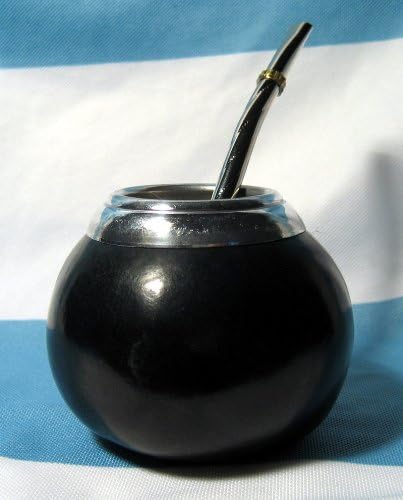 Argentina mate calabaza de Yerba té con paja foco 2463