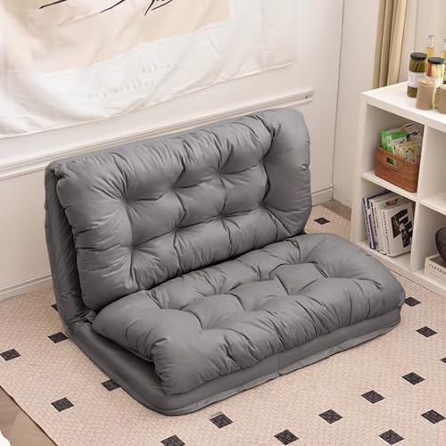 Lazy Sofa - Sofá cama multiusos ajustable, impermeable, cómodo con soporte de espalda de 5 posiciones, tumbona que ahorra espacio para dormitorio, sala de estar, dormitorio