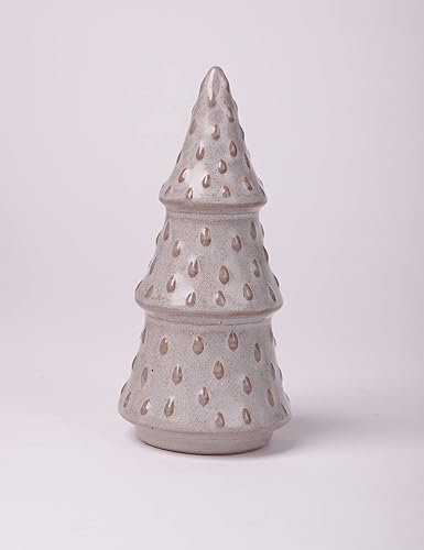 Miniatura 3 de HAUCOZE Estatuilla de Navidad, decoración de árbol, escultura moderna, regalos para el hogar, centro de mesa, manualidades, artes de cerámica, 5.9