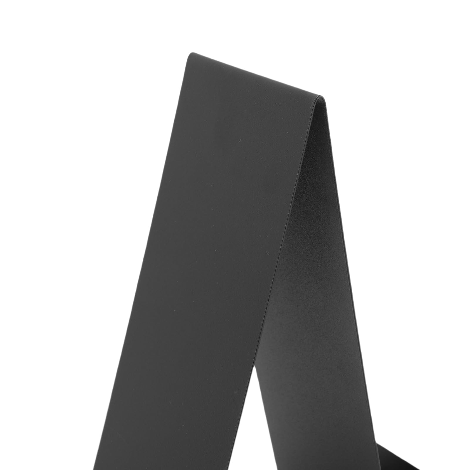 Yosoo Health Gear Stand per Display in Brochure in Metallo da 4 Pacchetti, Organizzatore di Letteratura da Tavolo Verticale per Negozi e Fiere, Supporto per Volantini per Controsoffitto Nero per
