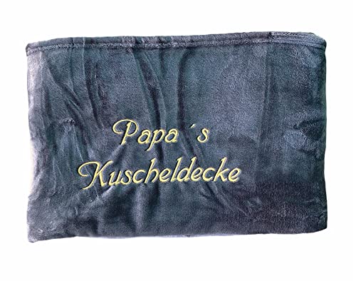 Krings Fashion Kuscheldecke XXL - 180 x 220 cm - Individuell...