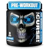 Cobra Labs The Curse Pre-Workout Supplement Blue Raspberry Ice, 50 Servings, 0.55 Pound