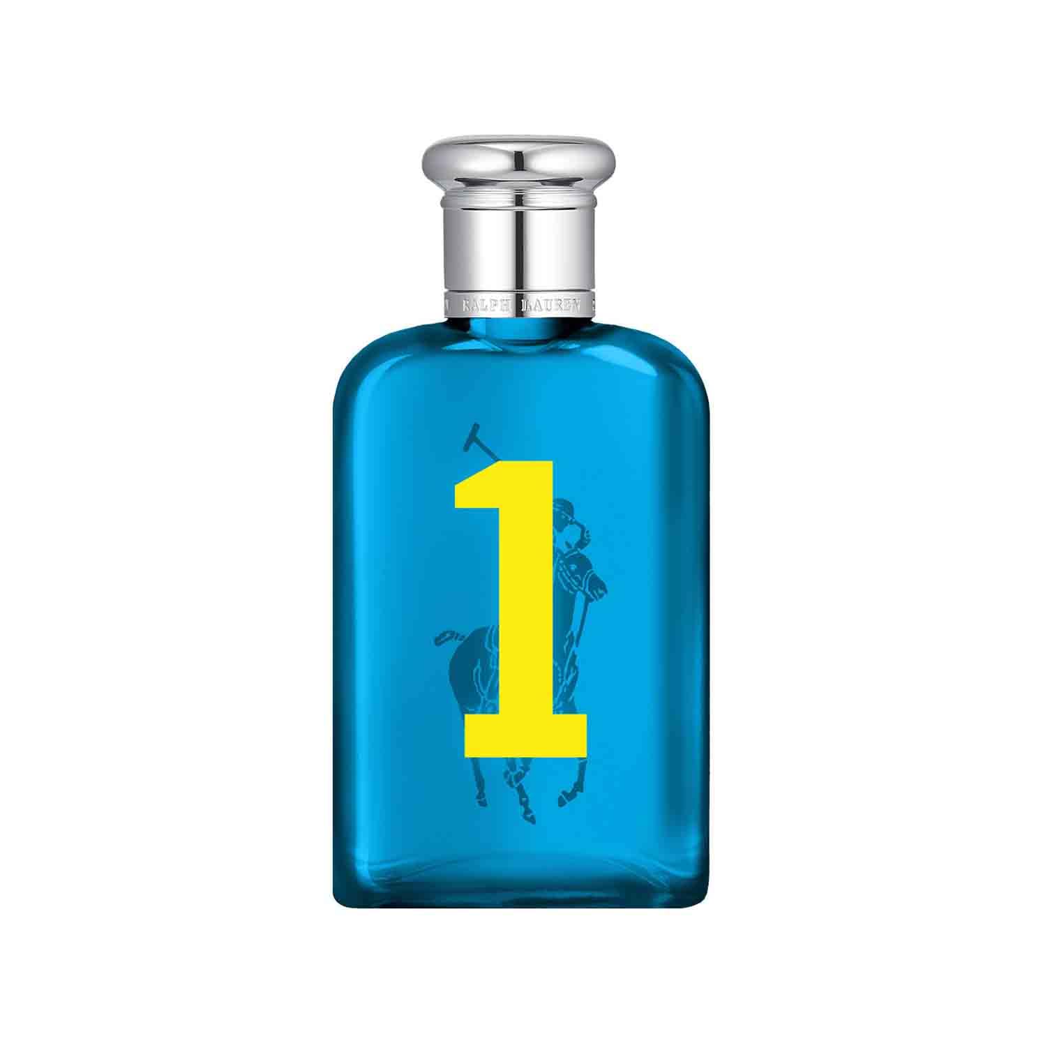 Ralph Lauren Big Pony Blue Eau de Toilette Uomo, Profumo Uomo Legnoso e Agrumato, Fragranza Aromatica e Raffinata, Note di Lime Dolce e Pompelmo, A Lunga Durata, Profumo di Lusso da Uomo