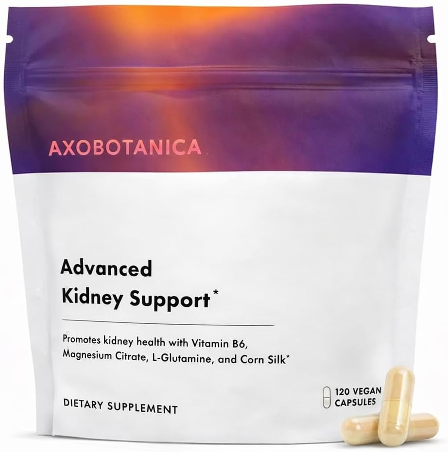 Herbal Wellness Supplement with Vitamin B6, Magnesium & Cornsilk – Daily Nutritional Support – 120 Capsules (60 Servings)