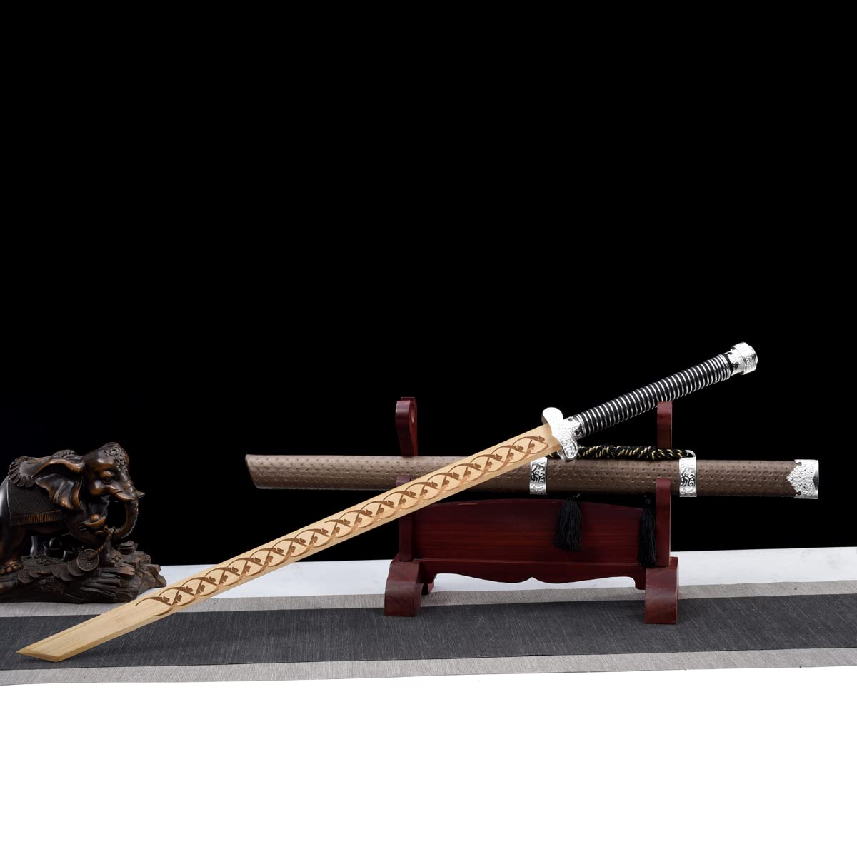 ♦︎新品・未使用♦︎ WEDG WOOD ♦︎ サムライ ♦︎ 廃盤♦︎12点セット Amazon.co.jp: 110CM Bamboo Sword Training Knife Samurai Blade