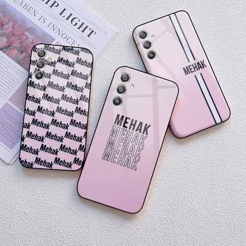 Image of COLORflow Back Cover Compatible with Samsung Galaxy A34 5G | Ombre Color Customized | Shockproof TPU Bumper with Camera Protection Back Cover Compatible with Samsung Galaxy A34 5G, Pink