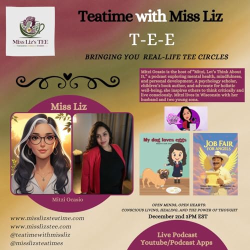 Miss Liz Serves Mitzi Ocasio Let's Think About It Podcast Por  arte de portada