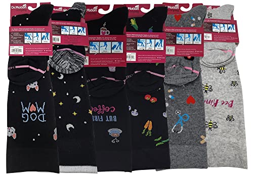 Dr. Motion Women 6 pairs pack everyday compression knee high socks2