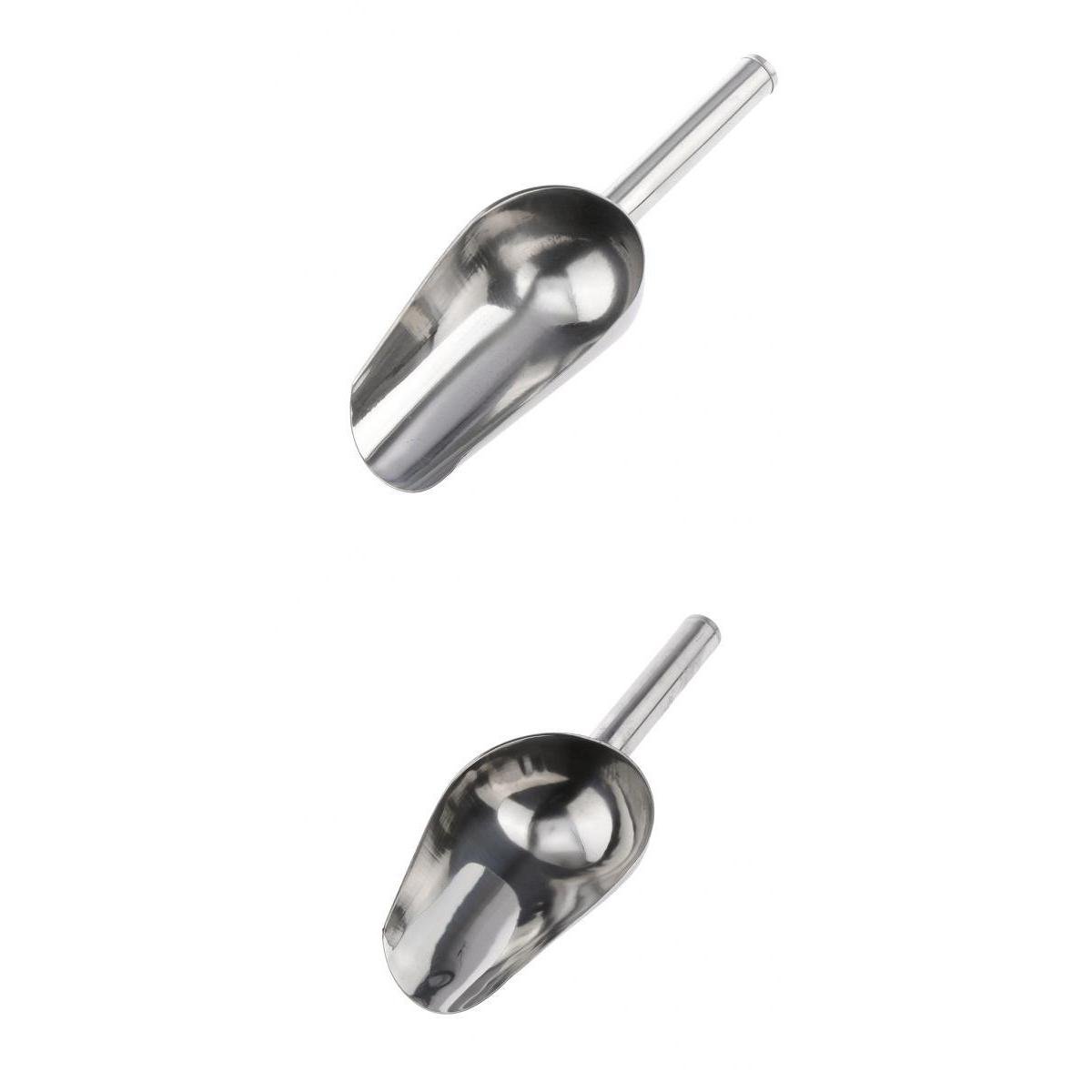 Merishopp Stainless Steel Ice Sweets Buffet Candy Measure Tools 8"&9"-image-16