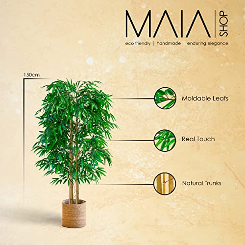 Alberi artificiali, tronchi naturali, realizzati