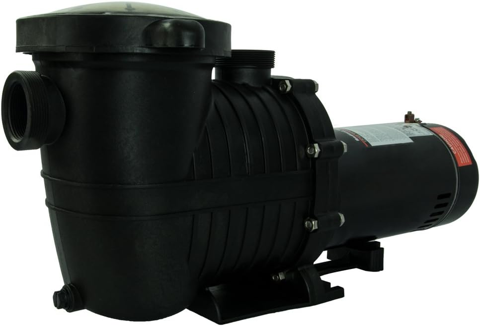 Rx Clear Mighty Niagara Pump| For In-Ground Swimming Pools | Single Speed | 3/4 HP Pump | Electrical Hookup 115 Volt | 9.2 Amps | 1 ½" Plumbing Connections