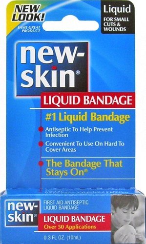 New-Skin Liquid Bandage: 0.3 oz Bottle by New-Skin