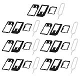 Peso netto: 12 g. N/A 4 in 1 Micro Sim Card Adapter Converter Kit di espulsione Standard 7Set