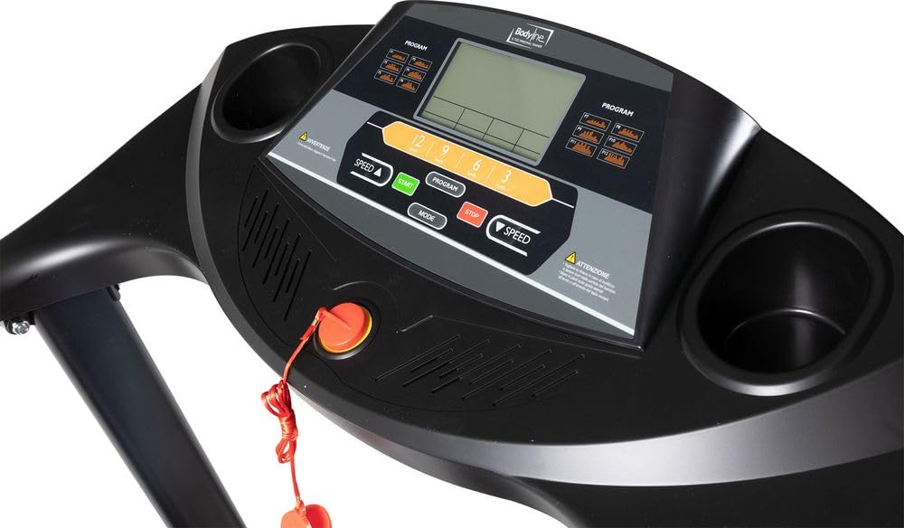 Bodyline Składana bieżnia elektryczna Albatros Maksymalna prędkość 12 km/h -2 poziomy nachylenia ręczne - ekran LCD - fitness domowy - trening cardio