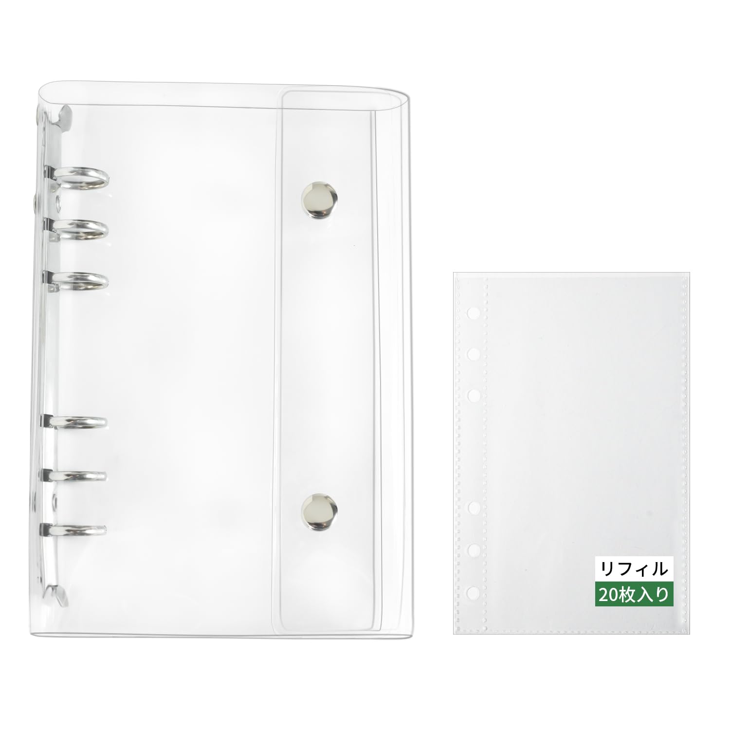Amazon | A6 シール帳 【リフィル20枚付き】 バインダー ラクガキ帳