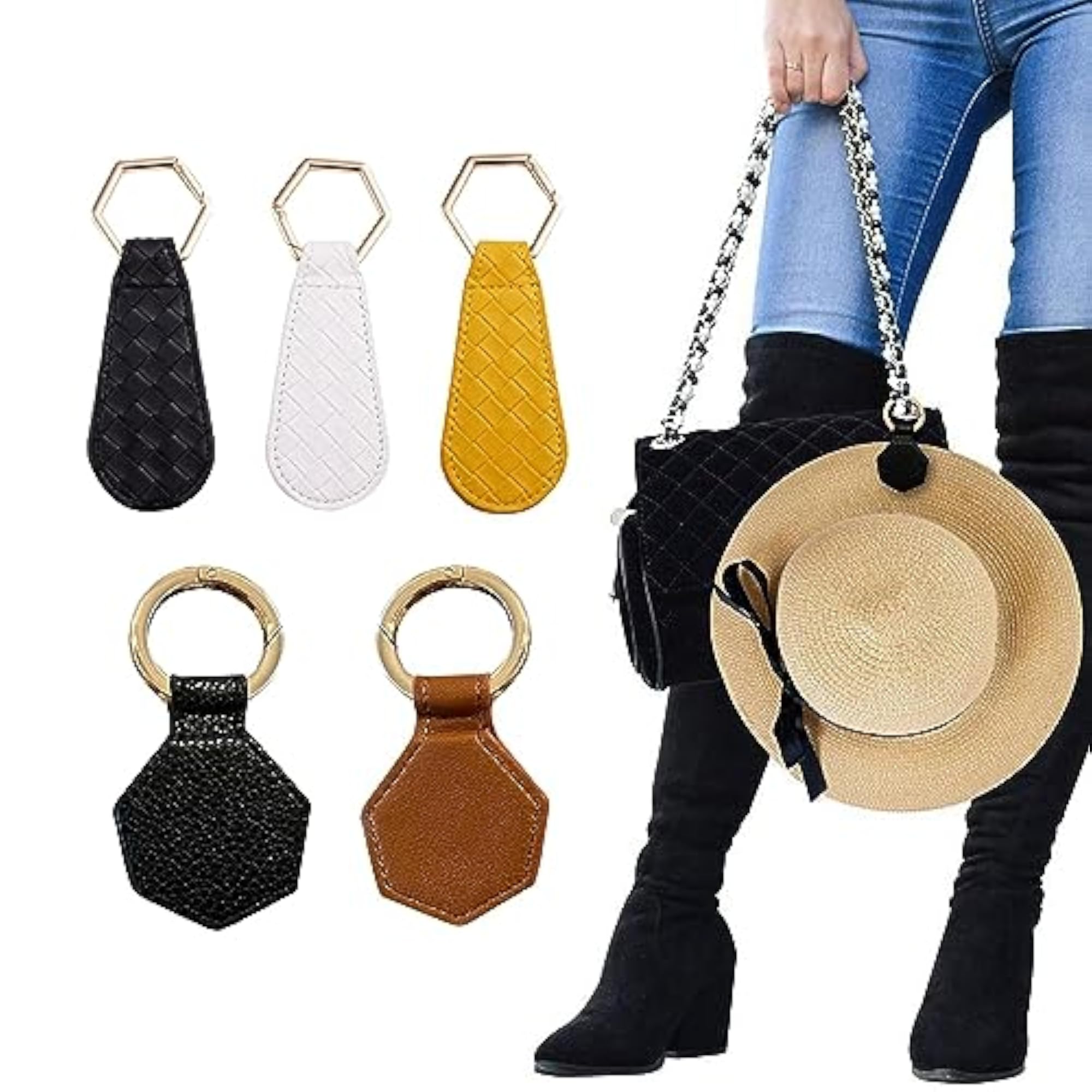 Magnetic Hat Clip for Wide Brim Hats, Portable Travel
