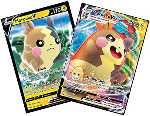 Morpeko V & Vmax - Sword & Shield - Pokemon Ultra Rare Lot - 079/202 & 080/202