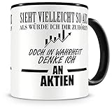 ✅ Tasse H:95mm / D:82mm schwarz/schwarz