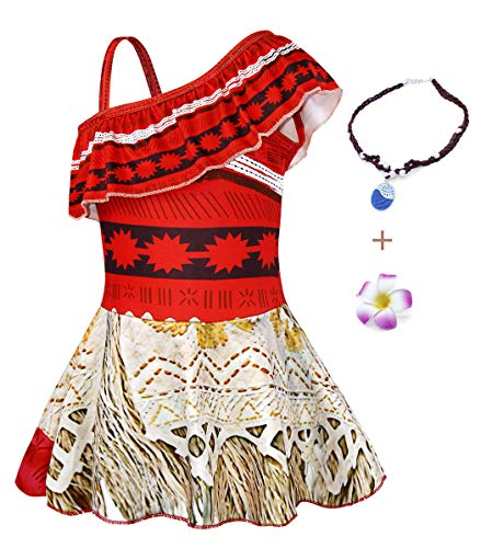 AmzBarley Girls One-Piece Swimwear Bathing Suit Kids Adventure Outfit Swimsuits Swimdress