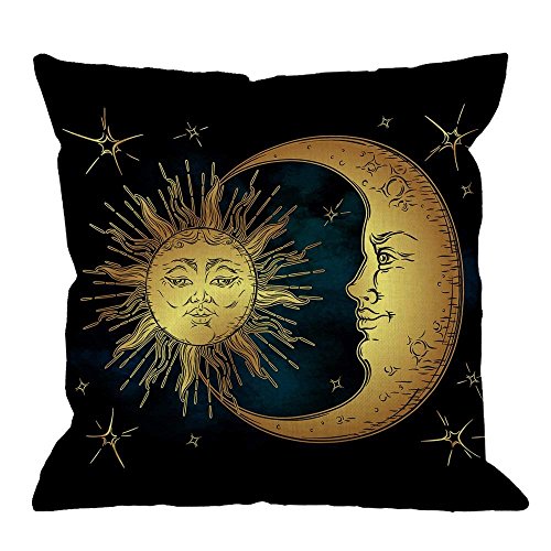 GOOESING sirène Little Mermaid avec Licorne Art Dessin animé Blanc Violet en Lin Confortable Superbe Couvre-lit Taie d'oreiller/taie d'oreiller de Taille 61 x 61 cm 26x26 inch 10 Cover