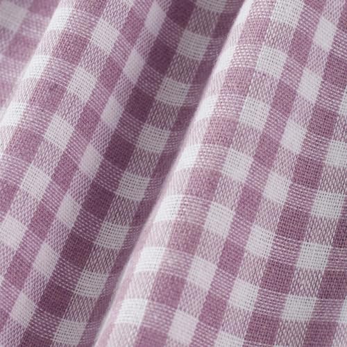 Image of Sumleno Womens Y2k Aesthetic Boxer Shorts Plaid Elastic Waist Lounge Pj Bottoms Summer Casual Gingham Pajamas Shorts