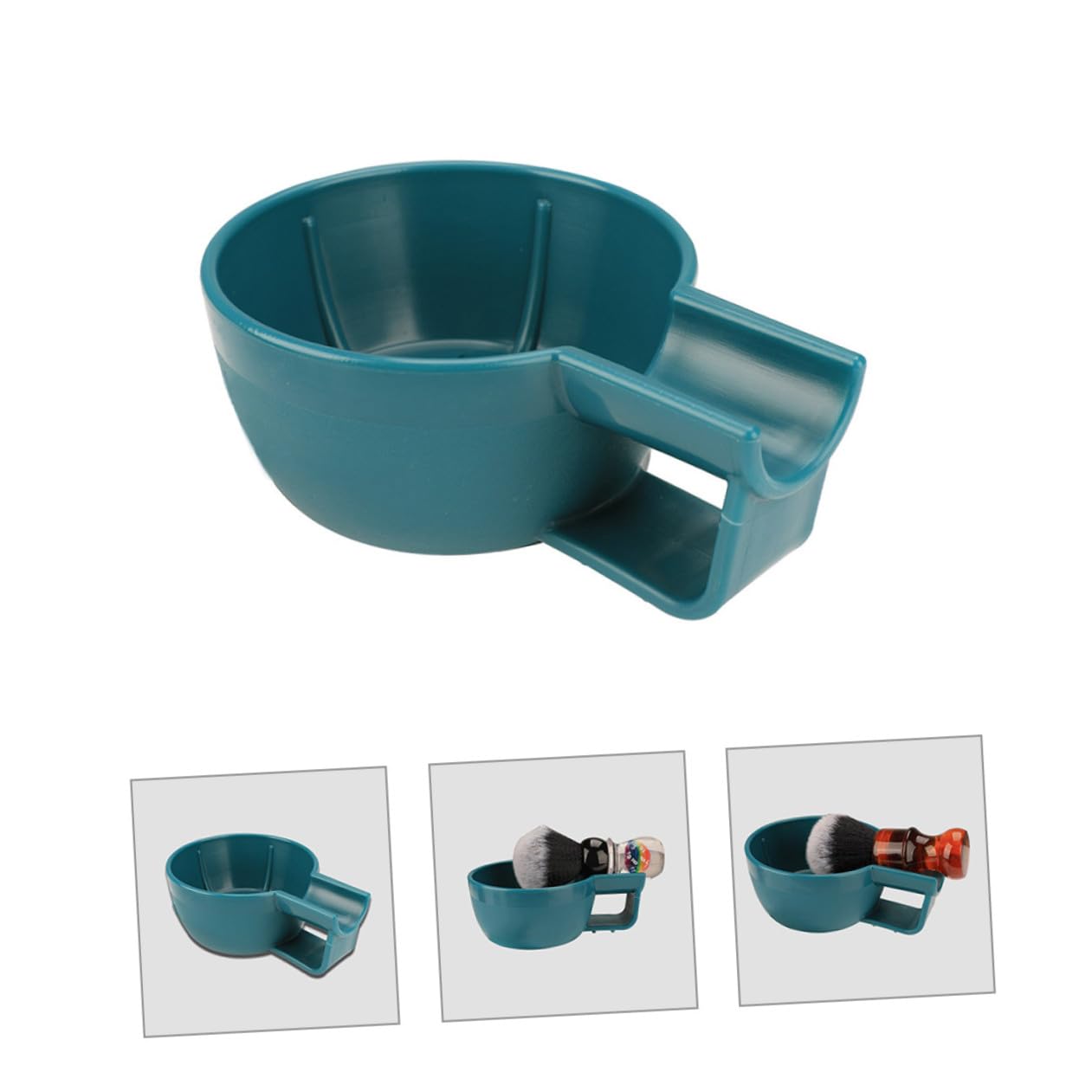 Ipetboom 3piezas Tazón De Afeitar De Antideslizante Cuenco Para Jabón De Afeitar Para Casa y Diseño y Elegante