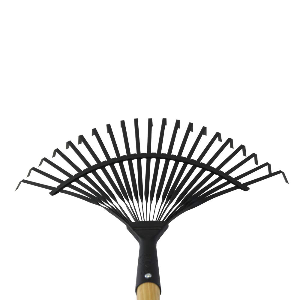 Bellota 3041 CM - Escoba para limpiar tu jardin de madera y cabezas de acero
