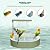 Parrot Bathtub Bird Automatic Bath Shower,Large Bird Shower Fountain Indoor Bathtub with Running Water, Contains USB and Pump,for Pet Birds, African Grey, Cockatiel, Conure, Budgie, Lovebird(Fashion)