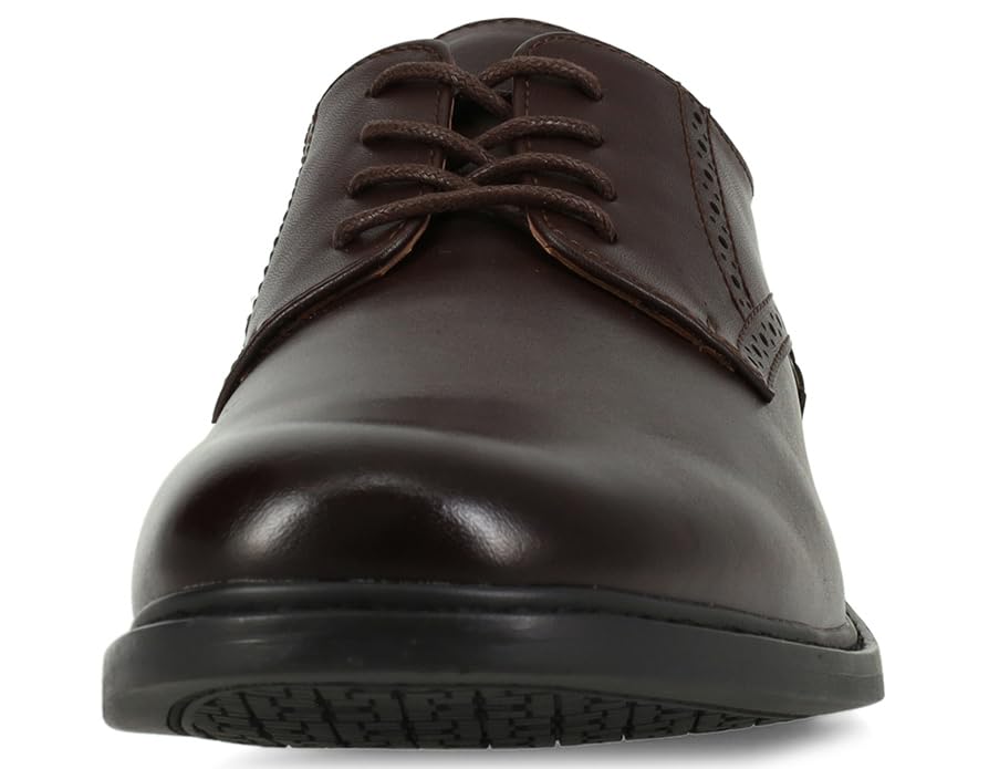 Image of Gunnar and Troy Axel Mens Dress Shoes, Multiple Colors & Sizes | Classic Brogue Oxford with Leather Uppers, Cushioned Dual-Density Footbed