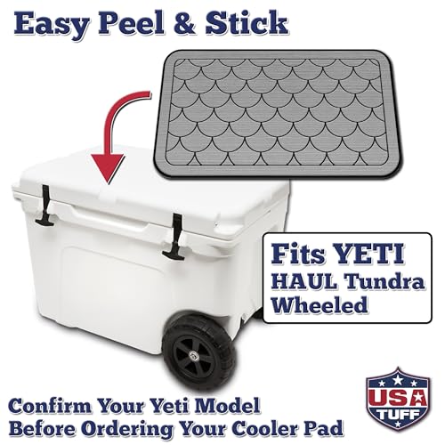 Image of USATuff SeaDek EVA Mat Cooler Pad fits YETI | Peel & Stick Application | Non Slip Comfort Accessories