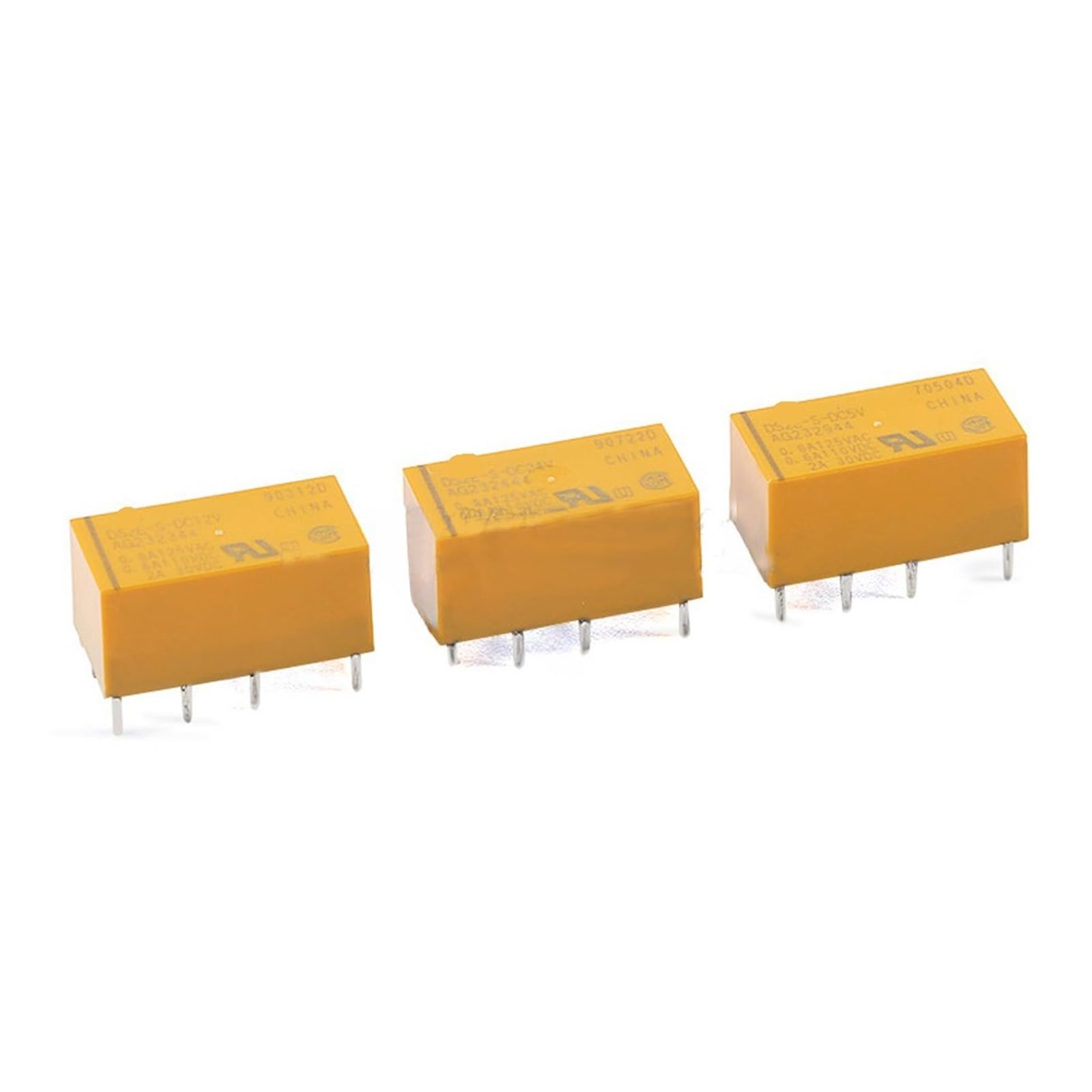 PKNVKZIDK 2Pcs Relay DIP8 DS2E-S-DC5V 8P 2A